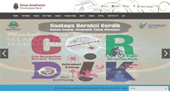 Desktop Screenshot of diskes.jabarprov.go.id