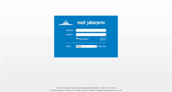 Desktop Screenshot of mail.jabarprov.go.id